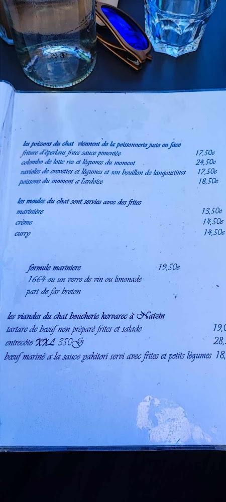 Le Chat qui Pêche - Menu Image 2
