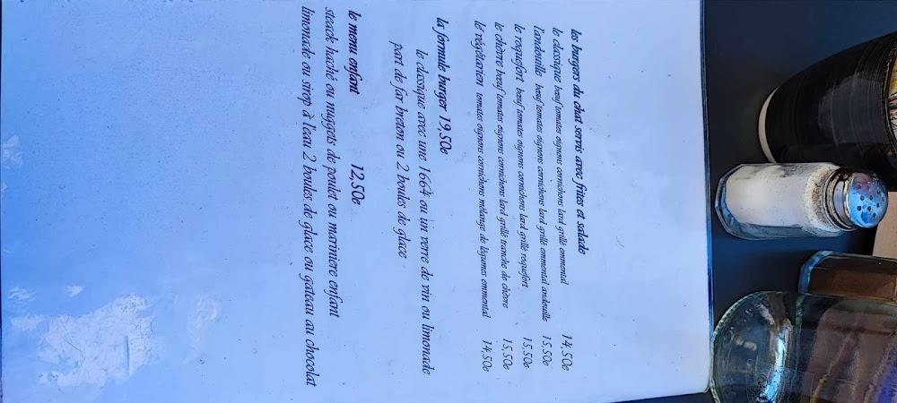 Le Chat qui Pêche - Menu Image 4